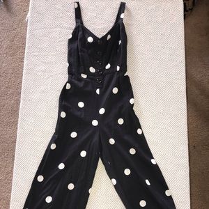 Polka dot jumpsuit